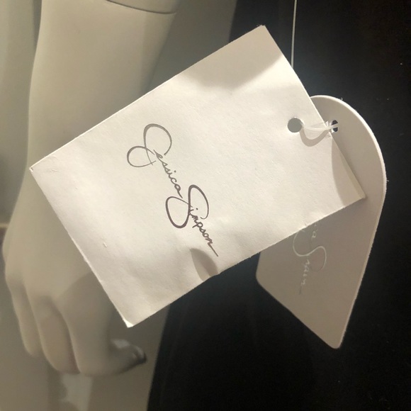 Jessica Simpson Espresso Soft Velvet Dress Medium NWT - Picture 8 of 8